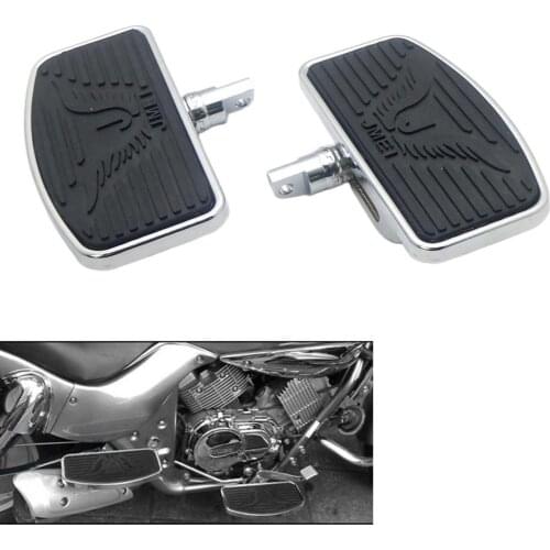 1-Pair Rear Passenger Foot Pegs Footpads for Harley Sportster 883 1200