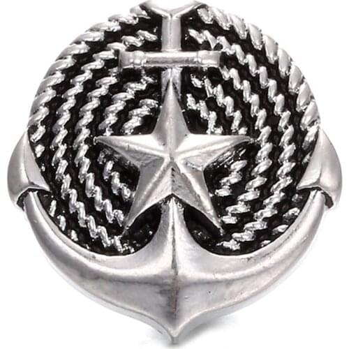 10pcs/lot The Bloomer Snap Jewelry Antique 18MM Metal Snap Buttons for Snap Bracelet Bangle for women