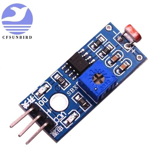 3pin 50pcs Photosensitive Sensor Module Light Detection Module