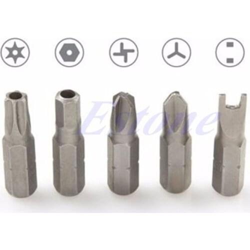 33Pcs Security Bit Set Drill Star Hex Spanner Torx Screwdriver with Holder New