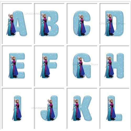 Disney 5d Diy Diamond Painting Personalized Name Custom Frozen Initials Customization Diamond Mosaic Cross Stitch Art Home Decor
