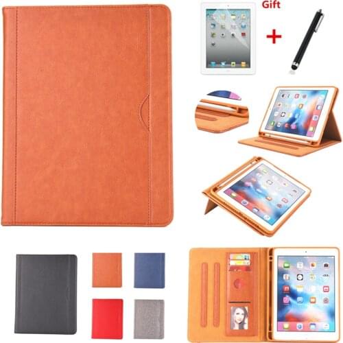 Case For iPad 9.7 inch 6th Generation 2018 2017 A1822 Cover With Pencil Holder For iPad Air 1 2 for iPad Pro 9.7 Funda Shell