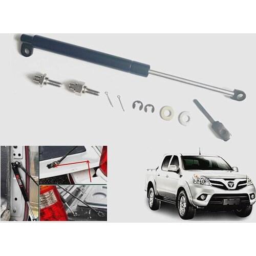 For Foton Tunland FT-500 for Bison Savanna 2011-2021 Stainless Rear Tailgate Slow Down Lift support gas Struts Damper