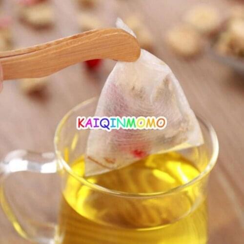 Environmental Natural Corn Fiber Heat Sealing Empty Tea Bag PLA Biodegraded Filter Bags 100pcs/Lot