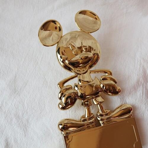 Disney Mickey Mouse Clubhouse Mickey Minnie Golden Mickey Ornaments Hand-Made Toys Action Figure Dolls Toys