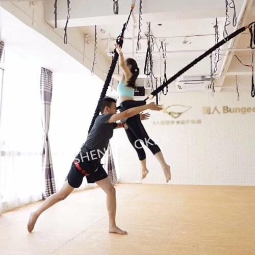 Elastic Aerial Yoga Fly Yoga Belts Rope Swing Multifunction Anti-gravity Resistance Training Fitness Body Building For Sporting