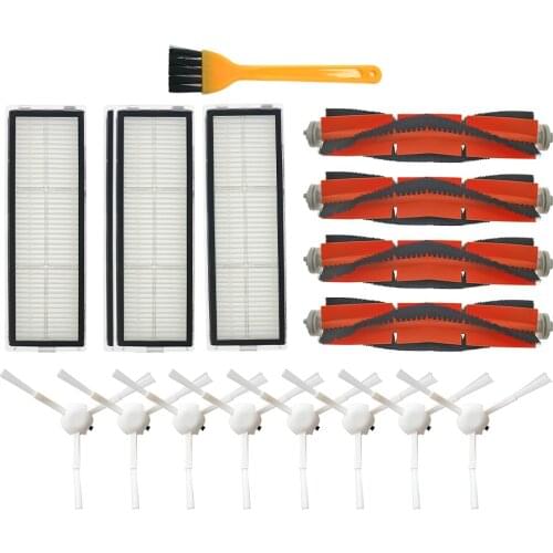 HEPA Filter + Side Brush + Main Brush for Xiaomi 1C mijia STYTJ01ZHM Dreame F9 sweeping Robot Vacuum Cleaner Parts Accessories