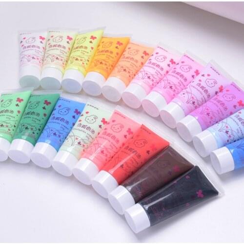 Simulation Cream Gel 50ml24 Color Optional Antifreeze Mobile Shell Beauty DIY Cream Glue Nail Soft Clay Decoration