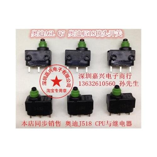 J518 Lock ignition switch micro switch/button/touch/A6L Q7 automobile switch New Ones