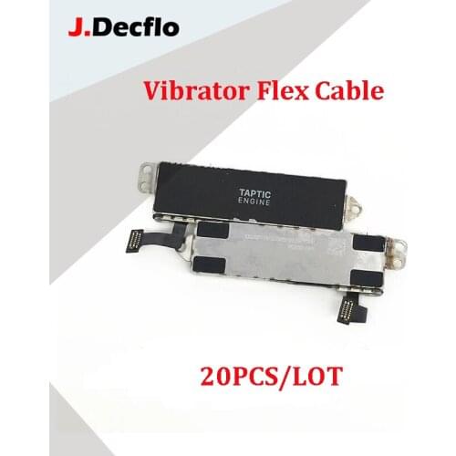 JDecflo 20Pcs/Lot Vibrator Flex Cable For iPhone 7 4.7'' 7g Vibration Moto Buzzer Replacement Parts Repair