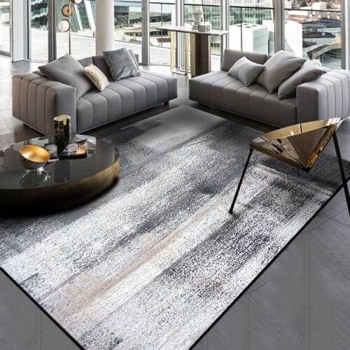 Abstract Ink painting carpet dark grey color bedroom plush rug kitchen Door mat Living room floor mat custom made