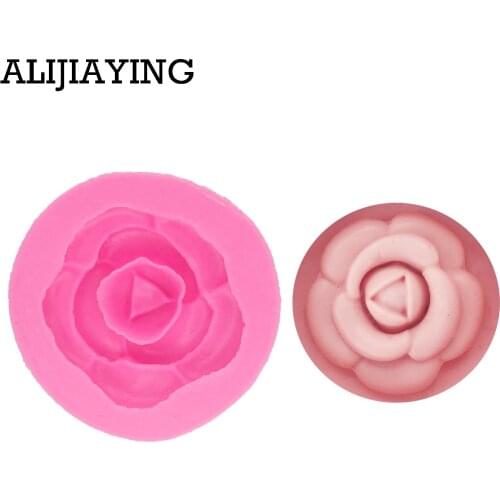 M1350 Flower cake Silicone form Sugar Craft Cake Decorating tools DIY Resin Clay Soap Mold chocolate moulds