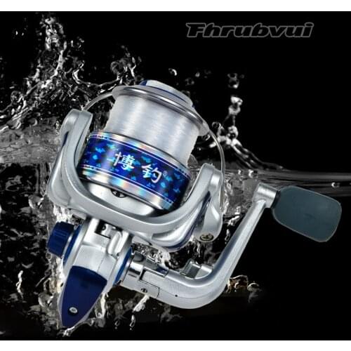 Metal Spinning Fishing Reel 1000-7000 Series Left / right rocker interchangeable 5.5:1 Bearing Balls Fishing Wheel