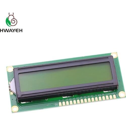 1PCS LCD1602A 1602 module green screen 16x2 Character LCD Display Module.1602 5V green screen and white code for arduino