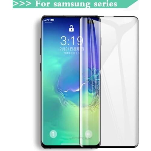 Samsung A10/A20/A30/A40/A50 Full Screen Covered with Tempered Film SAMSUNG A60/A70/A90 Flameproof Glass Film for Mobile Phone