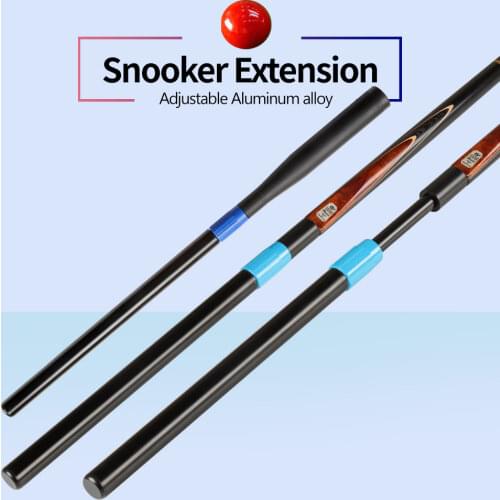 Aluminum Alloy Material Adjustable Extensions 47-76.5cm/72-101cm Snooker Cue Extension German brass joint Billiard Accessories