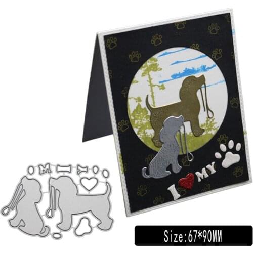 Cutting Dies for Card Making, URYKE Carbon Steel Die Cuts Stencil Metal Pattern Template for DIY Embossing Scrapbooking New 2019