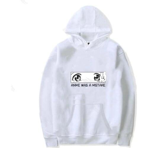 Cute Women Hoodie Cartoons EYE Streetwear Anime Hooded Long Sleeve For Teens Pullovers Harajuku Hoody Oversized Sweatshirts