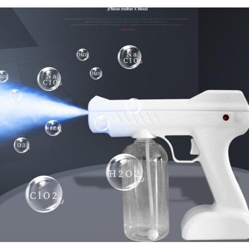 USB Interface Handheld Blue Nano Machine Wireless Sterilizer Global Voltage Plugless Sterilizer