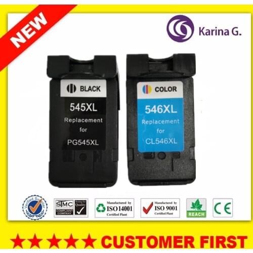 Re-Manufactured for Canon PG545 CL546 Ink Cartridge suit for Pixma MG3050 2550 2450 2550S 2950 MX495 etc