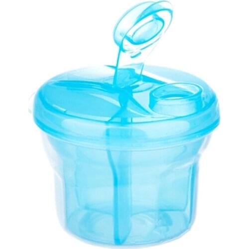 Baby Rotating Milk Powder Box Portable Milk Powder Formula Dispenser Food Container Infant Feeding Storage Box Baby Care Box