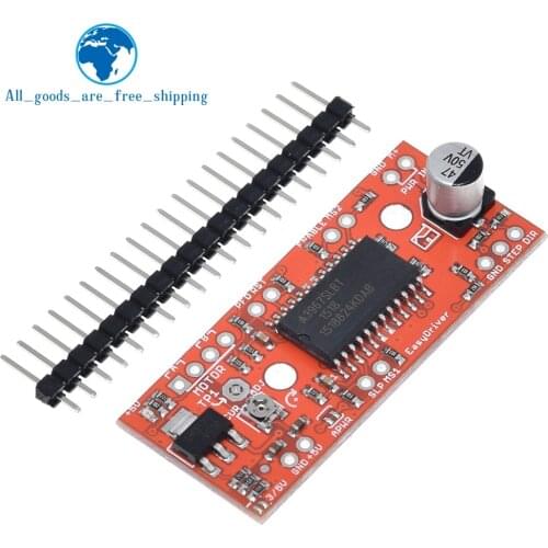 TZT A3967 EasyDriver Stepper Motor Driver V44 For Arduino Development Board 3D Printer A3967 Module