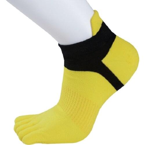 1 Pair Mens Socks Five Finger Sock New Men Mesh Meias Sports Running Five Finger Toe Socks Comfortable Sports Breathable Socks
