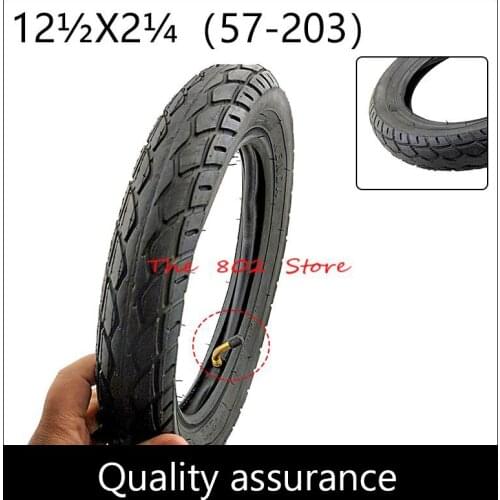 12 1/2x2 1/4 57-203 outer tire fits Gas Electric Scooters e-Bike folding Bike bicycle childs bicycle