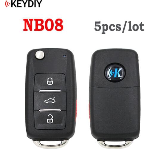 5PCS, Multi-functional Universal Remote for KD900 KD900+ URG200 KD-X2 NB-Series ,KEYDIY NB08-3 (all functions Chips in one key)