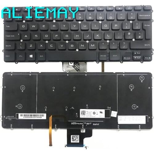 Brand new Original UK Backlight Keyboard for DELL XPS15-9530 PRECISION M3800 3800 with backlight Keyboard BLACK 03H5CJ
