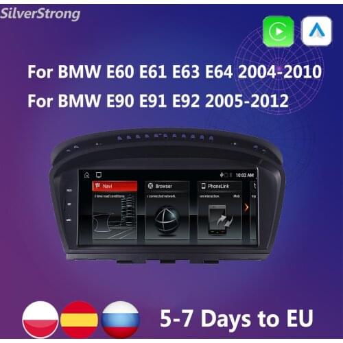 8.8" E60 Android 10 Car DVD Multimedia Player, Car GPS For BMW E61 E90 318 320 525 530,Multimedia Screen,Option TPMS,DVR,Carplay