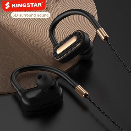 KINGSTAR Bluetooth Headphones Waterproof Wireless Sport Earphones For Gym Jogging Hear-mounted Sports Bluetooth Headset