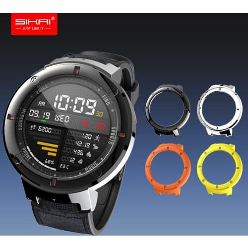 SIKAI Tough Armor Protective Case Cover for Amazfit Verge A1801 Watch protector for Huami Amazfit 3 Verge lite Accessories
