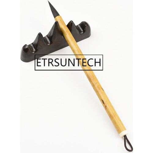 50pcs Chinese Calligraphy Holder Calligraphy Brush Pen Holder Pen Pot Wooden Office Supplies Desk Organizer