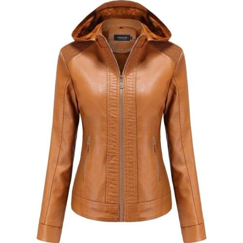 Distinguido Womens Winter Leather Jackets