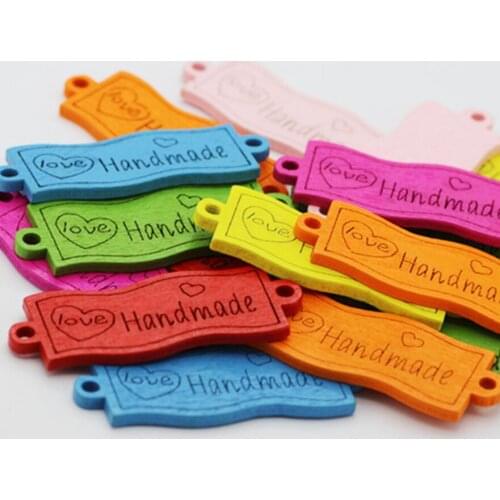 DRtrade Wooden Buttons
