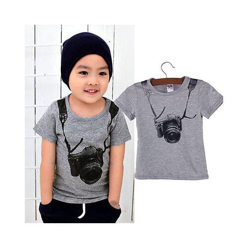 Baby Boys T-Shirts Tops Sportwear Outfits Kids Casual T-Shirts Short Sleeve Kid Boys T-Shirts Summer Clothes