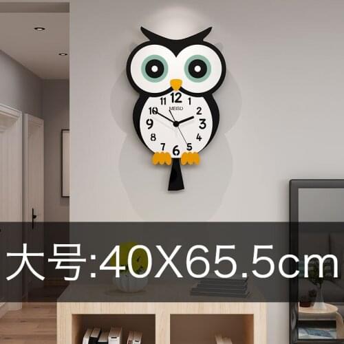 Klok Cartoon Creative Wall Clock Wood Large Children Room Boys Bedroom Silent Wall Watch Kitchen Vintage Klok Home Decor 5050WC
