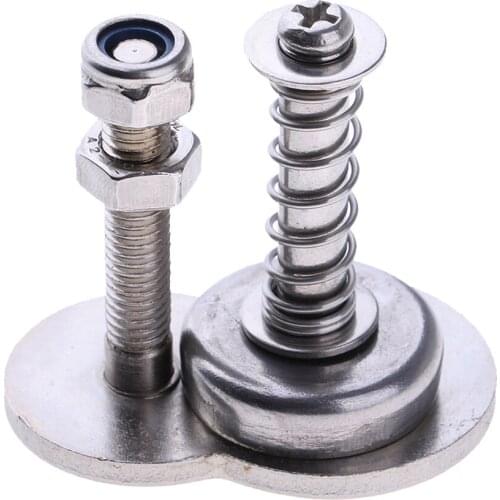 Stainless Steel Magnetic Block Catch Holder for Folding Bicycle Storage