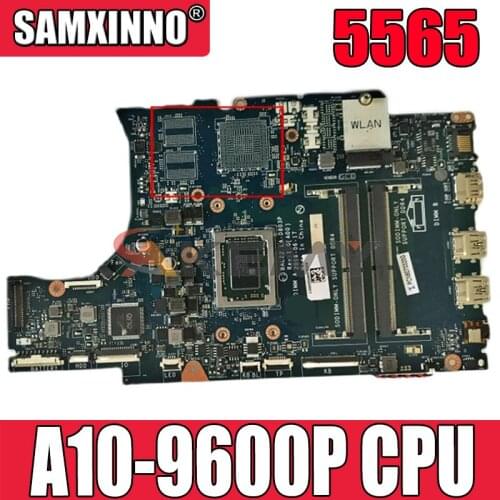 Akemy CN-0M3RN1 M3RN1 FOR DELL INSPIRON 5565 Laptop Motherboard BAL22 LA-D803P REV:1.0(A00) A10-9600P Mainboard 100%tested