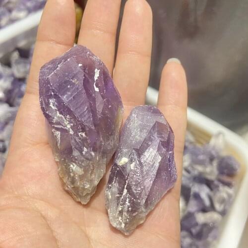 100g Natural Amethyst Irregular Healing Stone Purple Mineral Specimen Raw Quartz Crystal Gift Jewelry Accessory Home Decor