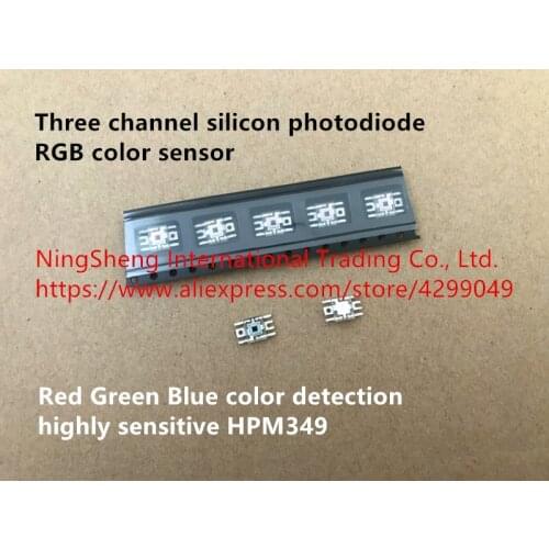 Original new 100% three channel silicon photodiode RGB color sensor switch red green blue color detection highly sensitive