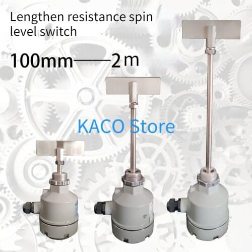 Anti rotation material level switch / high and low level controller / sensor of powder cement bin