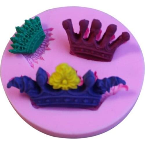 Silicone DIY Stereo Crown Sugar Silicone Mold C110