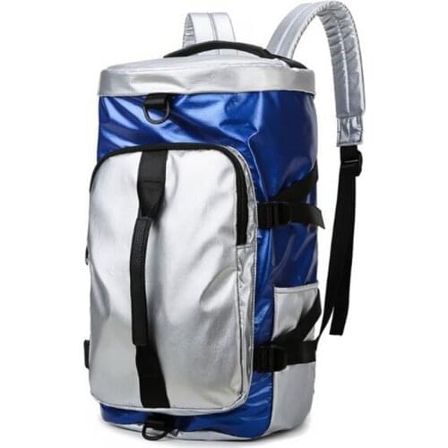 Winter new portable shoulder messenger three-purpose bag large capacity business trip fitness bag travel bag waterproof nylon