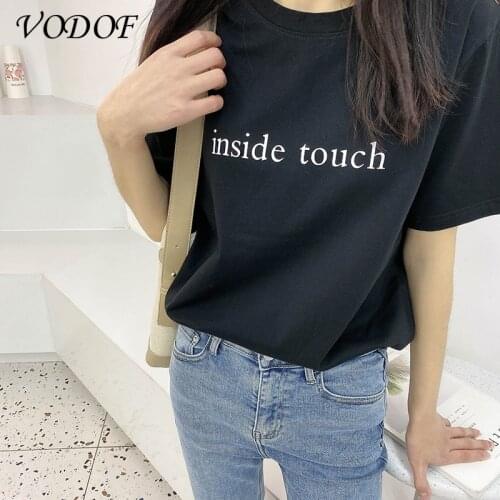 Женские футболки с принтом VODOF China At AliExpress