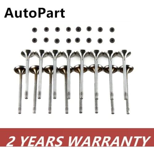 Engine Intake Valve Exhaust Valve Stem Set For Seat Audi A1 A3 VW Tiguan Jetta Golf Passat Seat 1.4TSI 036109611K 036109601AE