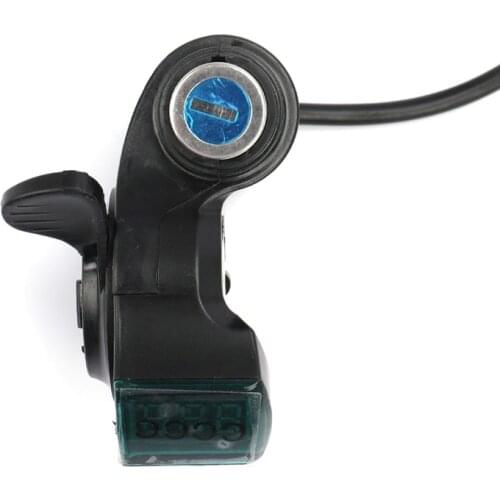 1pc New 12V/24V/36V/48V/60V/72V Throttle Ebike With Battery Power Display Thumb Grips