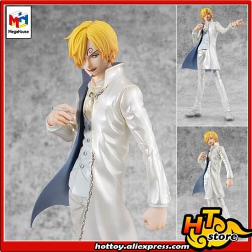 100% Original MegaHouse P.O.P / Portrait Of Pirates Excellent Model LIMITED Collection Figure - Sanji Ver. WD from "One Piece"