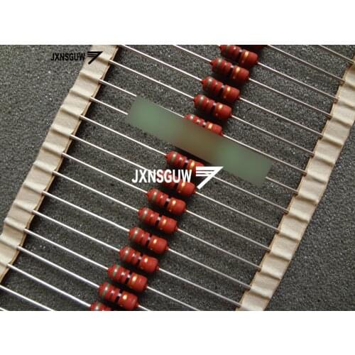 20PCS NEW Original VISHAY BC 5% 1W51R 3.6x8.8MM red Resistance 1W 51R Film Resistor 51R 1W 51ohm PH